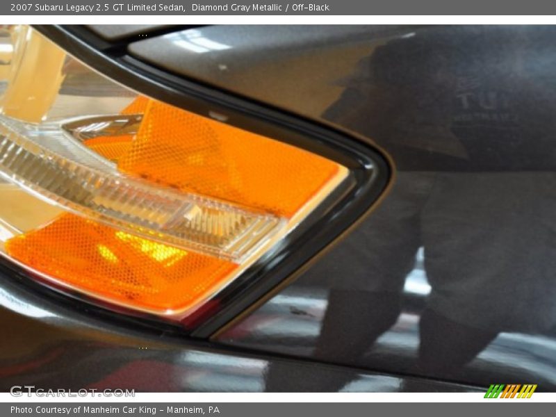 Diamond Gray Metallic / Off-Black 2007 Subaru Legacy 2.5 GT Limited Sedan