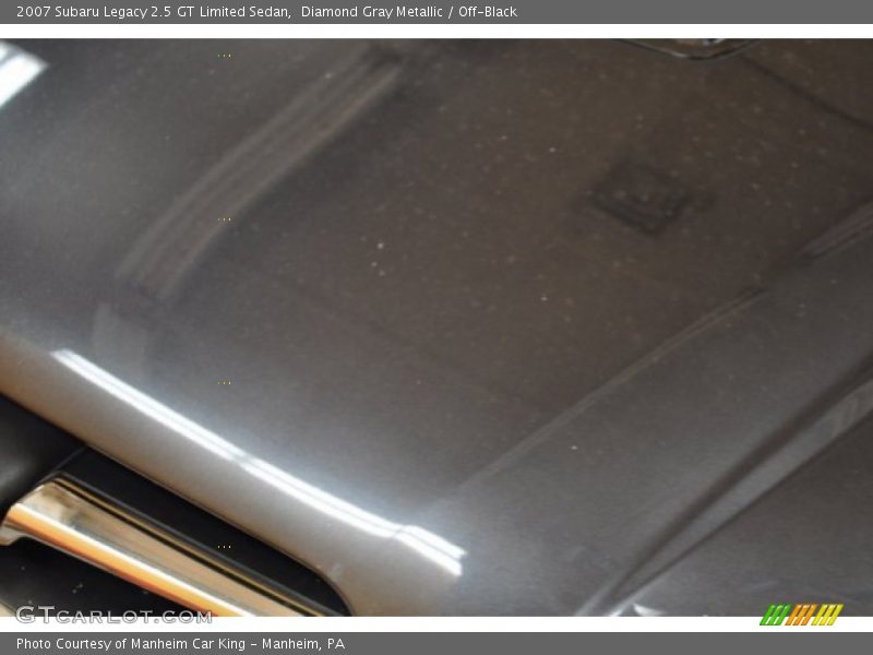 Diamond Gray Metallic / Off-Black 2007 Subaru Legacy 2.5 GT Limited Sedan