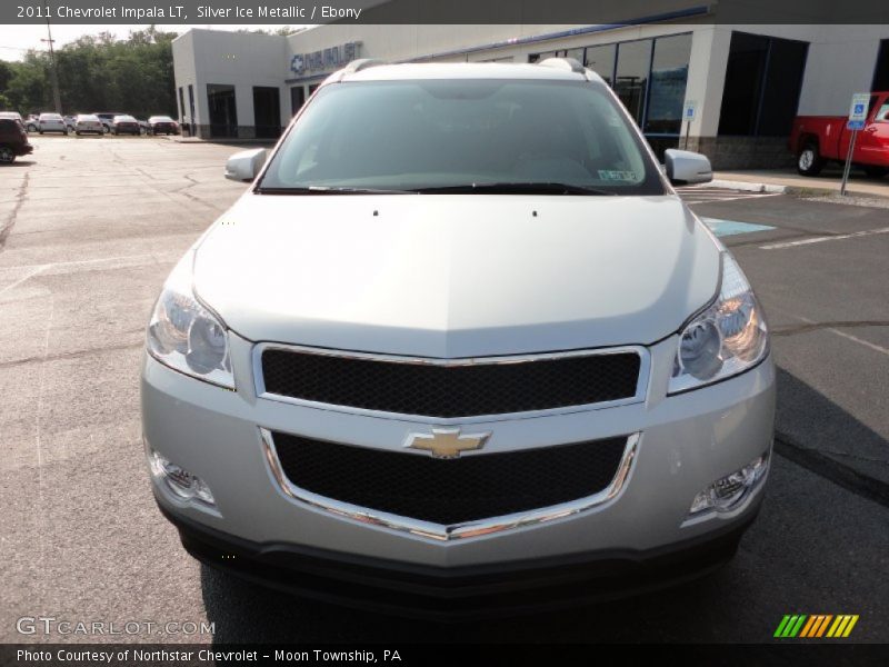 Silver Ice Metallic / Ebony 2011 Chevrolet Impala LT