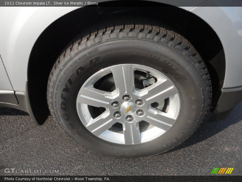 Silver Ice Metallic / Ebony 2011 Chevrolet Impala LT