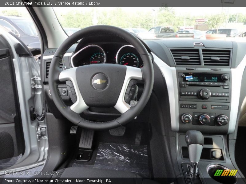 Silver Ice Metallic / Ebony 2011 Chevrolet Impala LT