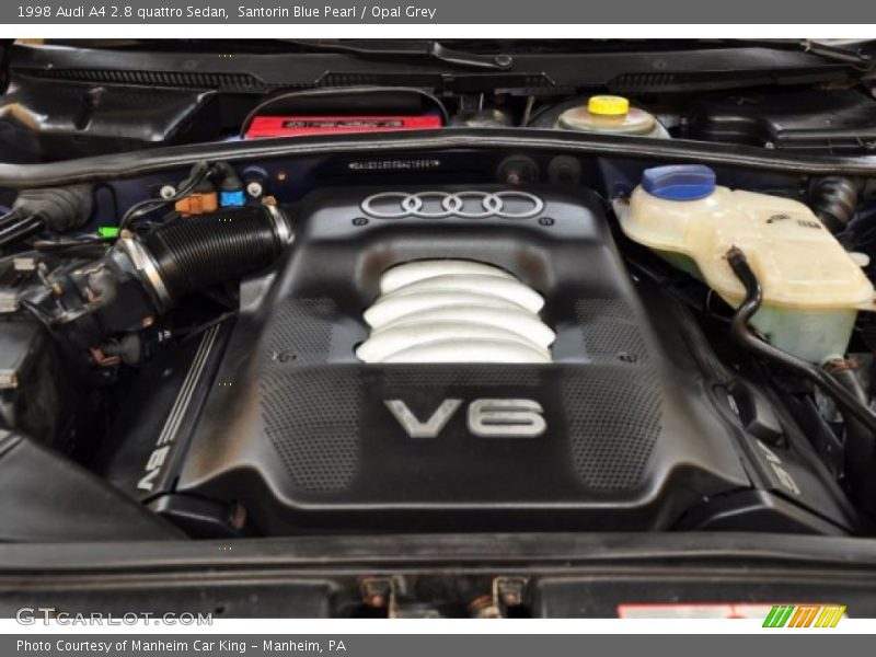  1998 A4 2.8 quattro Sedan Engine - 2.8 Liter DOHC 30-Valve V6