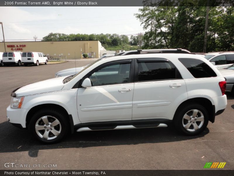 Bright White / Ebony Black 2006 Pontiac Torrent AWD