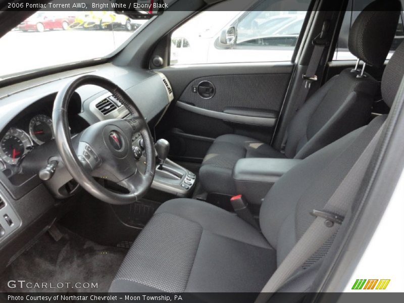 Bright White / Ebony Black 2006 Pontiac Torrent AWD