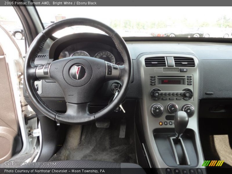 Bright White / Ebony Black 2006 Pontiac Torrent AWD