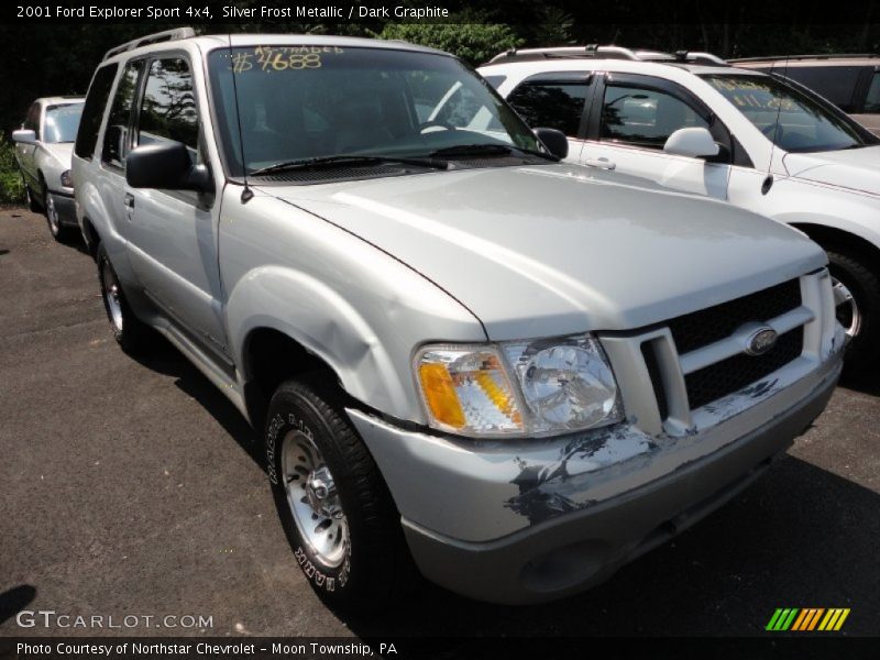 Silver Frost Metallic / Dark Graphite 2001 Ford Explorer Sport 4x4