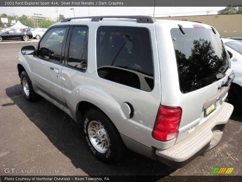 Silver Frost Metallic / Dark Graphite 2001 Ford Explorer Sport 4x4