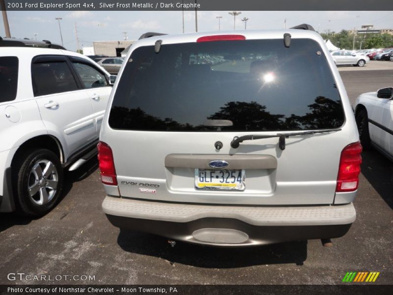 Silver Frost Metallic / Dark Graphite 2001 Ford Explorer Sport 4x4