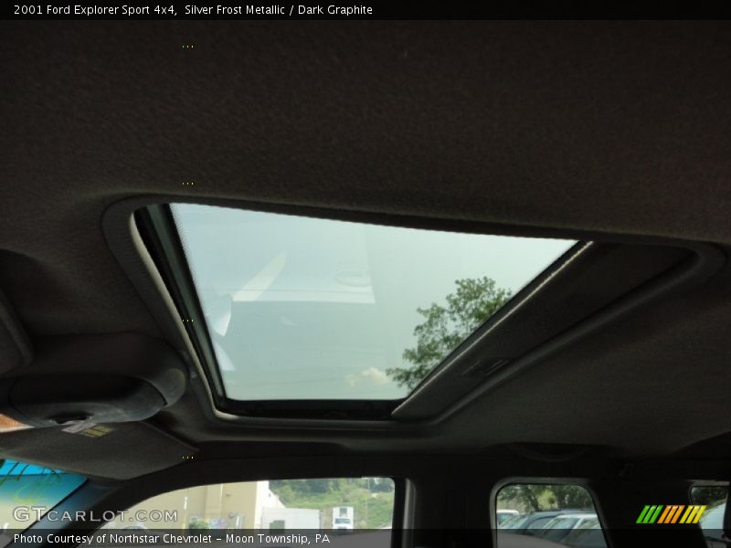 Silver Frost Metallic / Dark Graphite 2001 Ford Explorer Sport 4x4