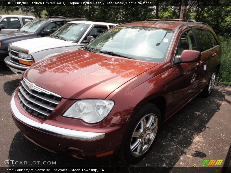 Cognac Crystal Pearl / Dark Khaki/Light Graystone 2007 Chrysler Pacifica Limited AWD