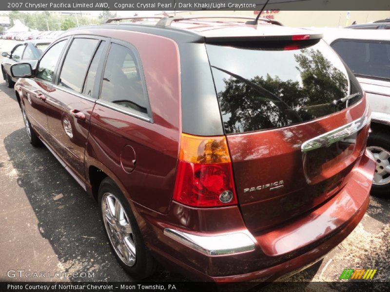 Cognac Crystal Pearl / Dark Khaki/Light Graystone 2007 Chrysler Pacifica Limited AWD