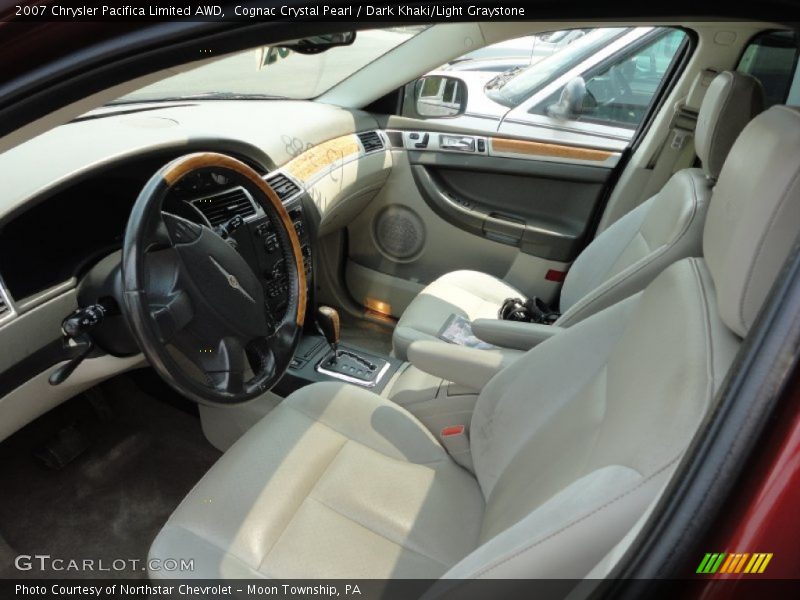  2007 Pacifica Limited AWD Dark Khaki/Light Graystone Interior
