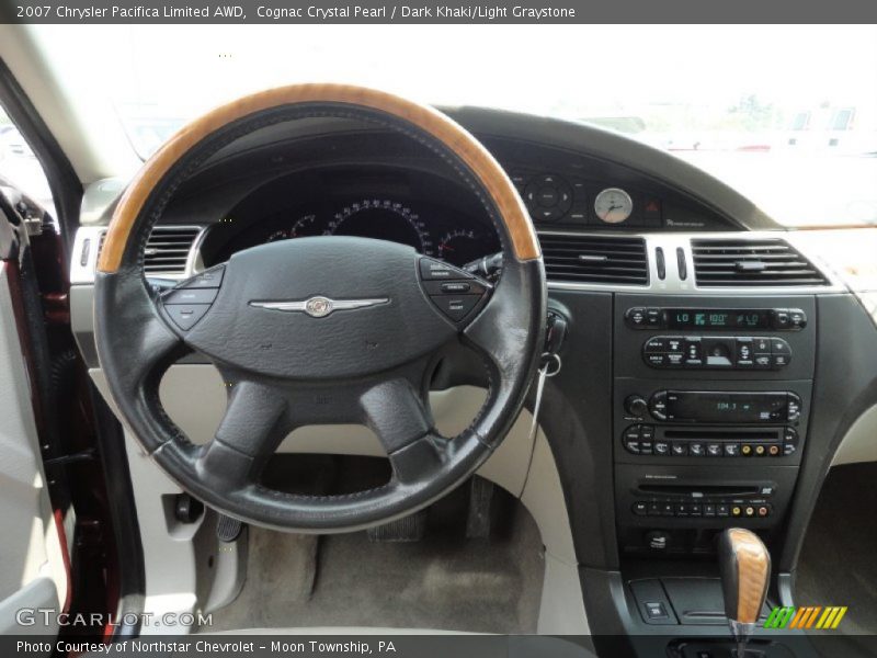 Dashboard of 2007 Pacifica Limited AWD