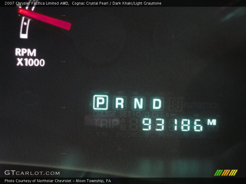 Cognac Crystal Pearl / Dark Khaki/Light Graystone 2007 Chrysler Pacifica Limited AWD