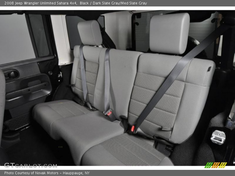 Black / Dark Slate Gray/Med Slate Gray 2008 Jeep Wrangler Unlimited Sahara 4x4