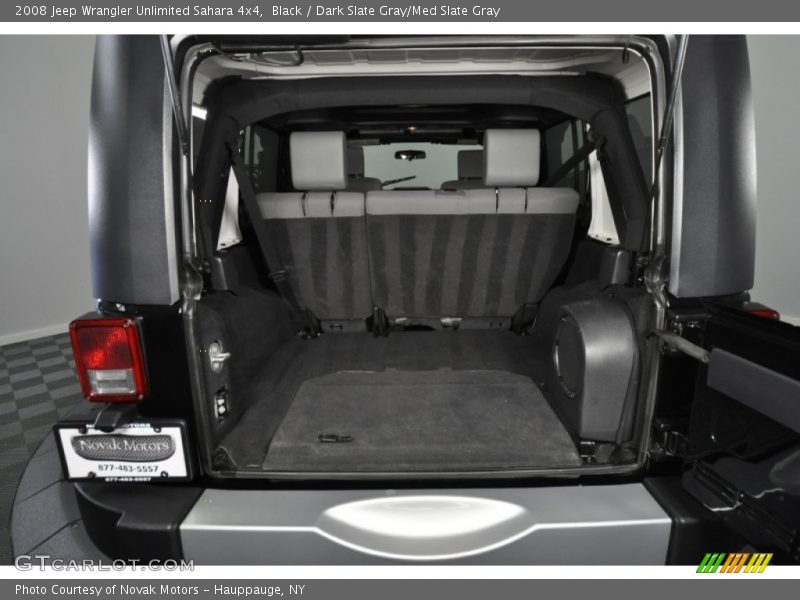 Black / Dark Slate Gray/Med Slate Gray 2008 Jeep Wrangler Unlimited Sahara 4x4