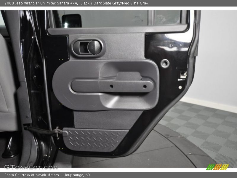 Black / Dark Slate Gray/Med Slate Gray 2008 Jeep Wrangler Unlimited Sahara 4x4