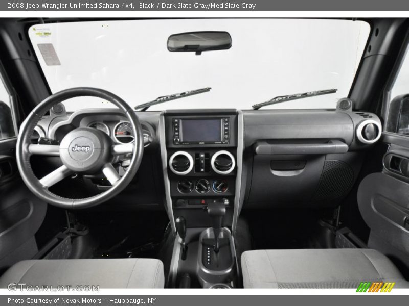 Black / Dark Slate Gray/Med Slate Gray 2008 Jeep Wrangler Unlimited Sahara 4x4