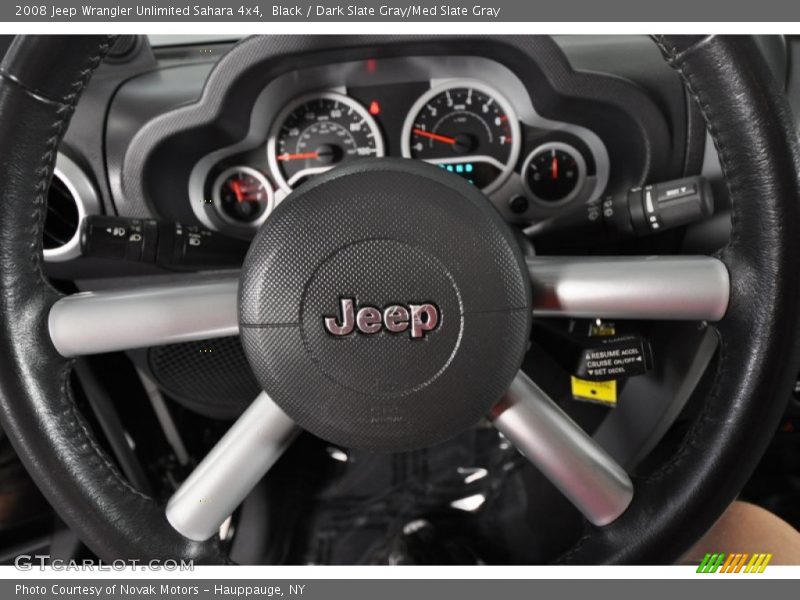 Black / Dark Slate Gray/Med Slate Gray 2008 Jeep Wrangler Unlimited Sahara 4x4