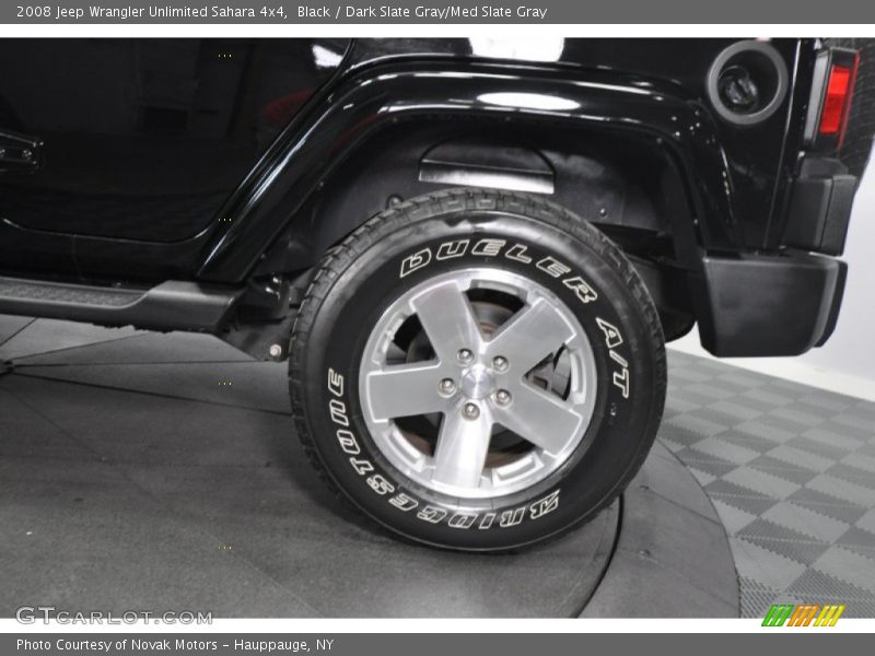 Black / Dark Slate Gray/Med Slate Gray 2008 Jeep Wrangler Unlimited Sahara 4x4