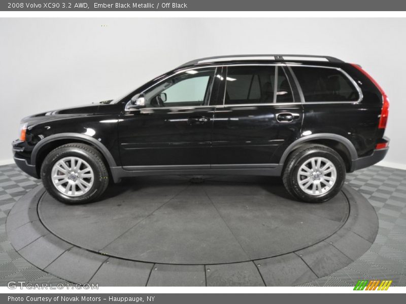 Ember Black Metallic / Off Black 2008 Volvo XC90 3.2 AWD