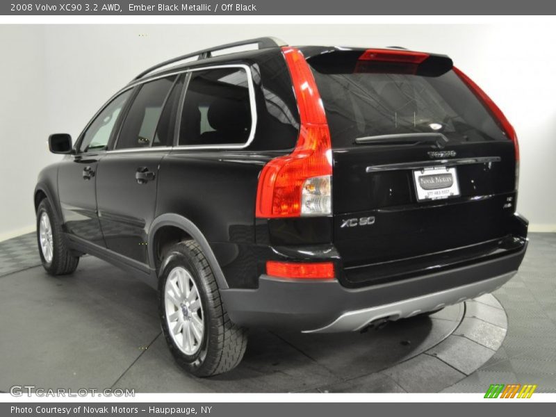 Ember Black Metallic / Off Black 2008 Volvo XC90 3.2 AWD