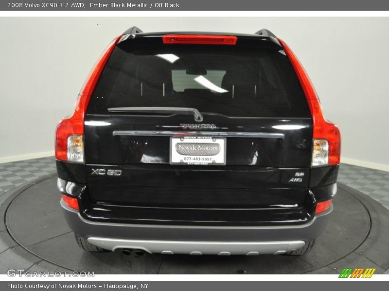 Ember Black Metallic / Off Black 2008 Volvo XC90 3.2 AWD