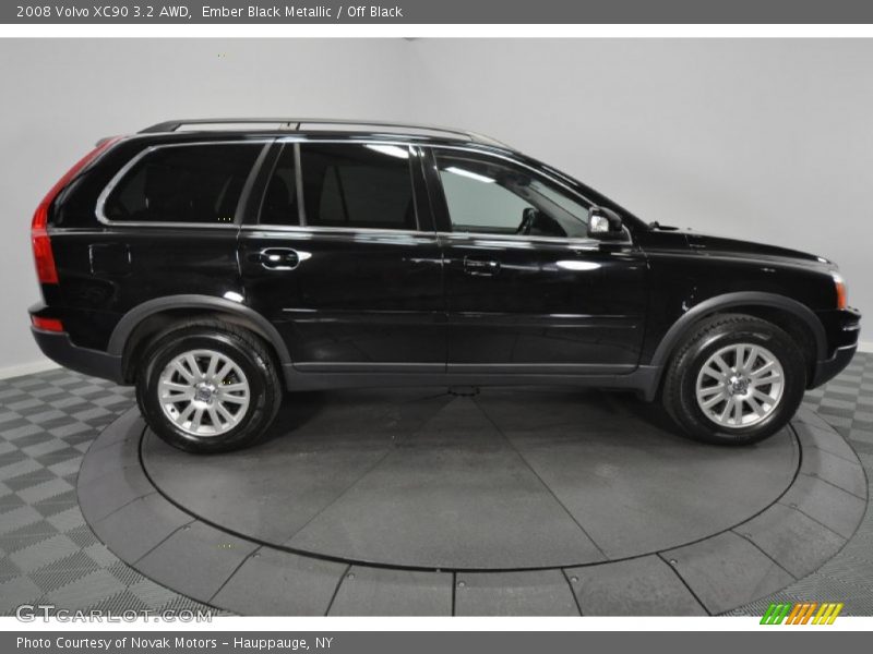 Ember Black Metallic / Off Black 2008 Volvo XC90 3.2 AWD