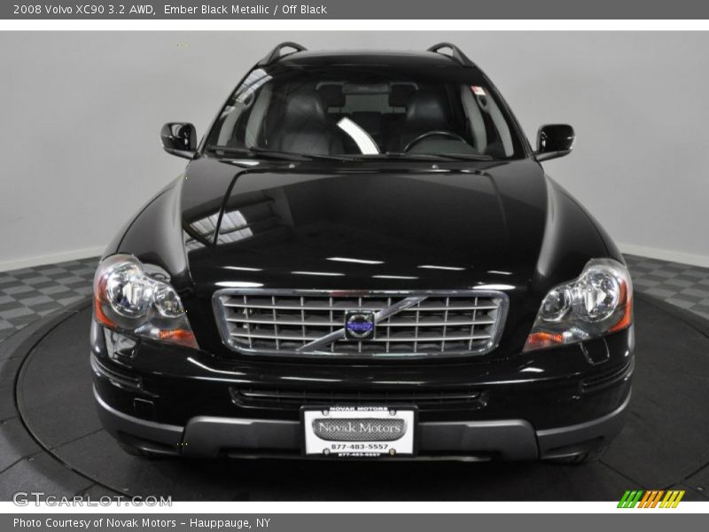 Ember Black Metallic / Off Black 2008 Volvo XC90 3.2 AWD