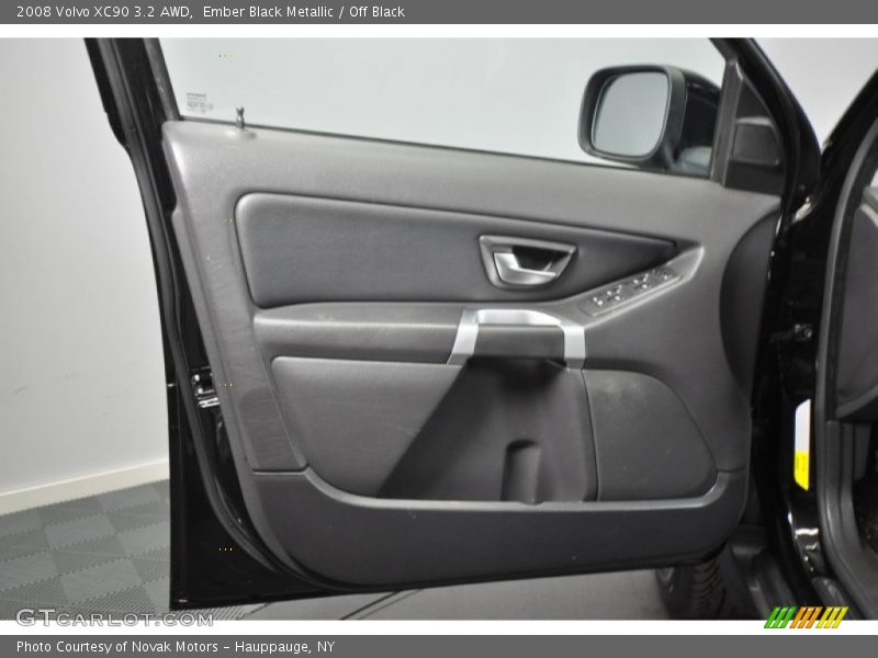 Ember Black Metallic / Off Black 2008 Volvo XC90 3.2 AWD