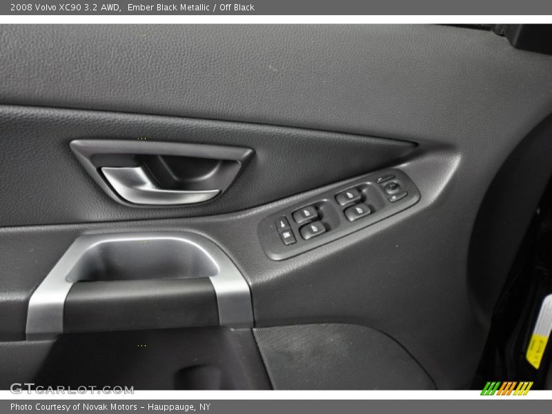Ember Black Metallic / Off Black 2008 Volvo XC90 3.2 AWD