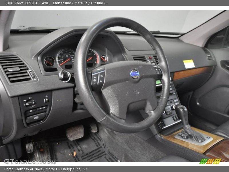 Ember Black Metallic / Off Black 2008 Volvo XC90 3.2 AWD