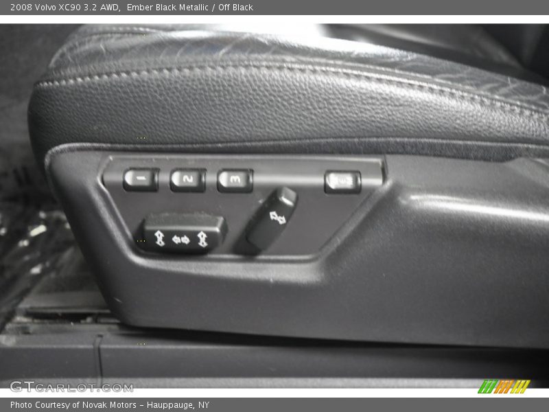 Ember Black Metallic / Off Black 2008 Volvo XC90 3.2 AWD