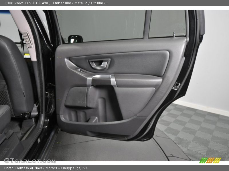 Ember Black Metallic / Off Black 2008 Volvo XC90 3.2 AWD
