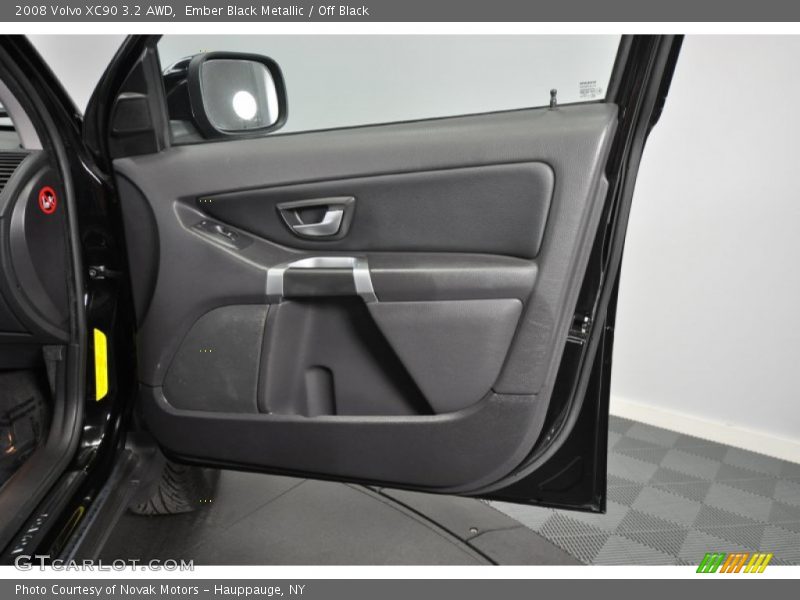 Ember Black Metallic / Off Black 2008 Volvo XC90 3.2 AWD