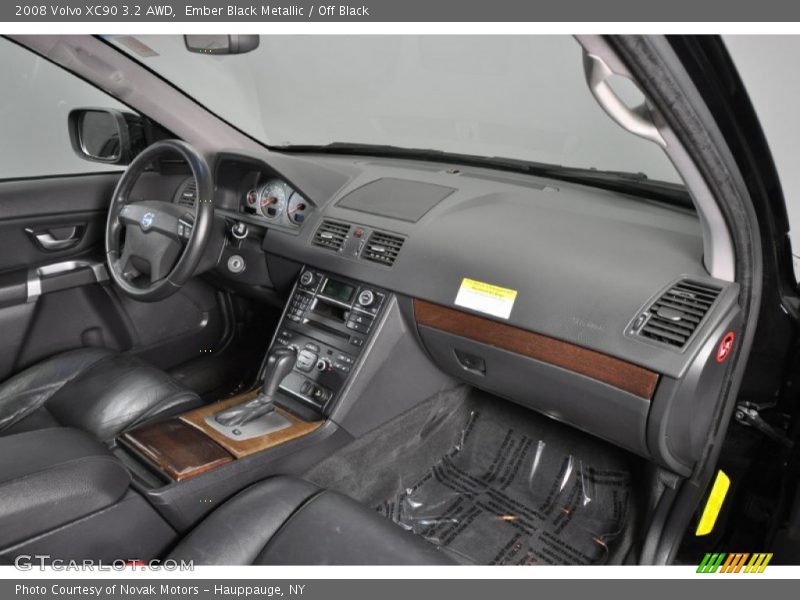 Ember Black Metallic / Off Black 2008 Volvo XC90 3.2 AWD