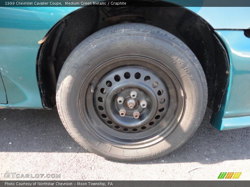 Medium Green Metallic / Graphite 1999 Chevrolet Cavalier Coupe