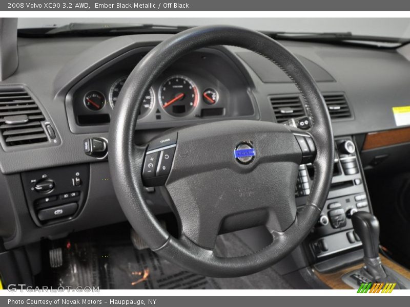 Ember Black Metallic / Off Black 2008 Volvo XC90 3.2 AWD