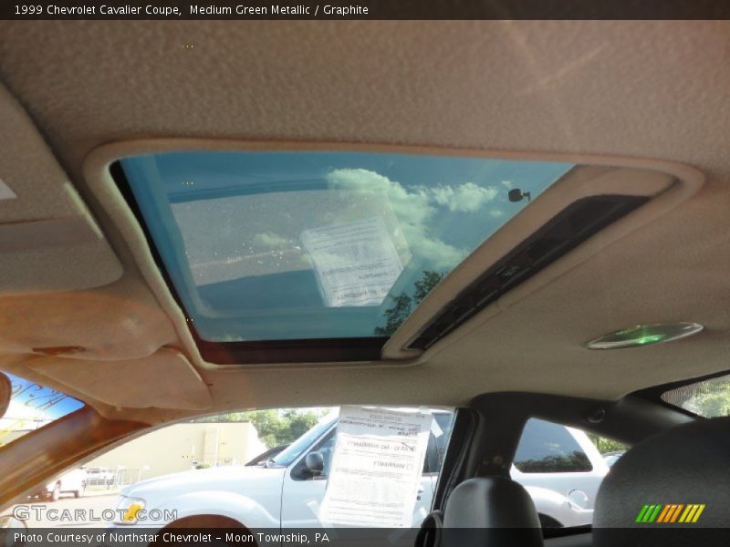 Sunroof of 1999 Cavalier Coupe