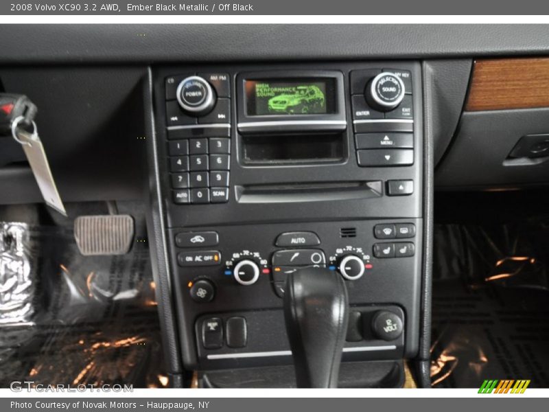 Ember Black Metallic / Off Black 2008 Volvo XC90 3.2 AWD