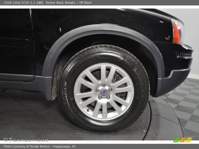 Ember Black Metallic / Off Black 2008 Volvo XC90 3.2 AWD