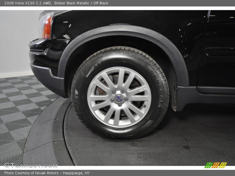 Ember Black Metallic / Off Black 2008 Volvo XC90 3.2 AWD
