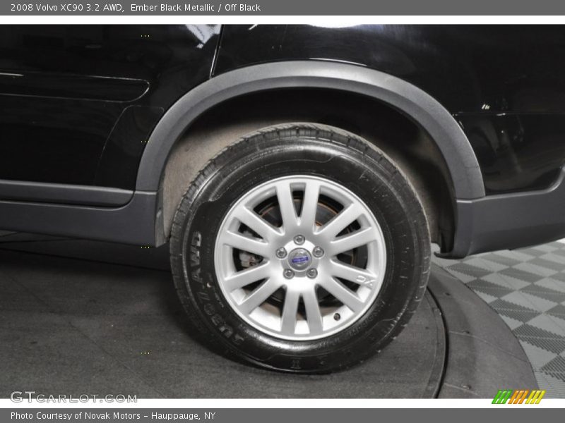 Ember Black Metallic / Off Black 2008 Volvo XC90 3.2 AWD