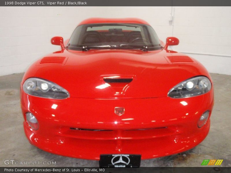 Viper Red / Black/Black 1998 Dodge Viper GTS
