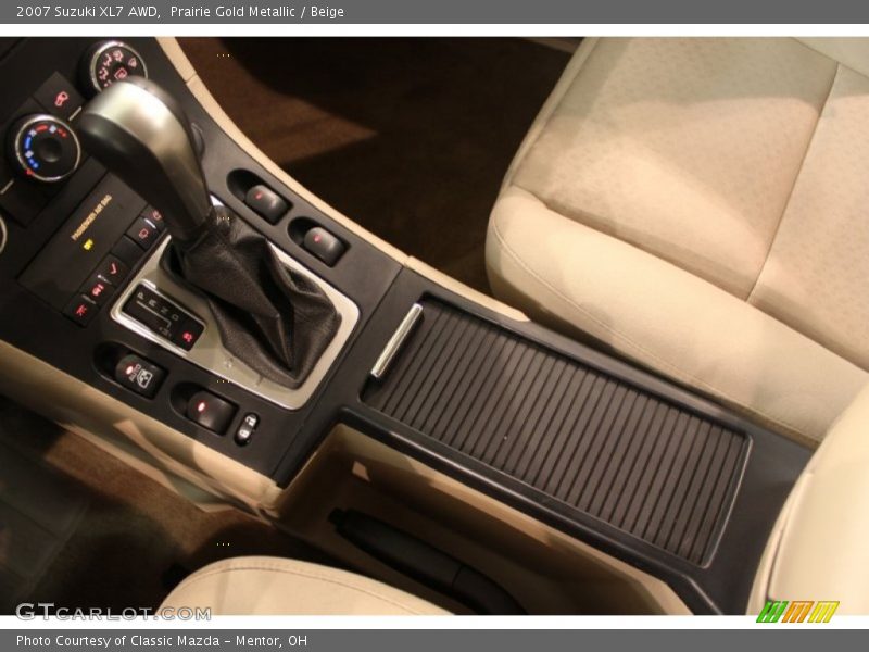 Prairie Gold Metallic / Beige 2007 Suzuki XL7 AWD