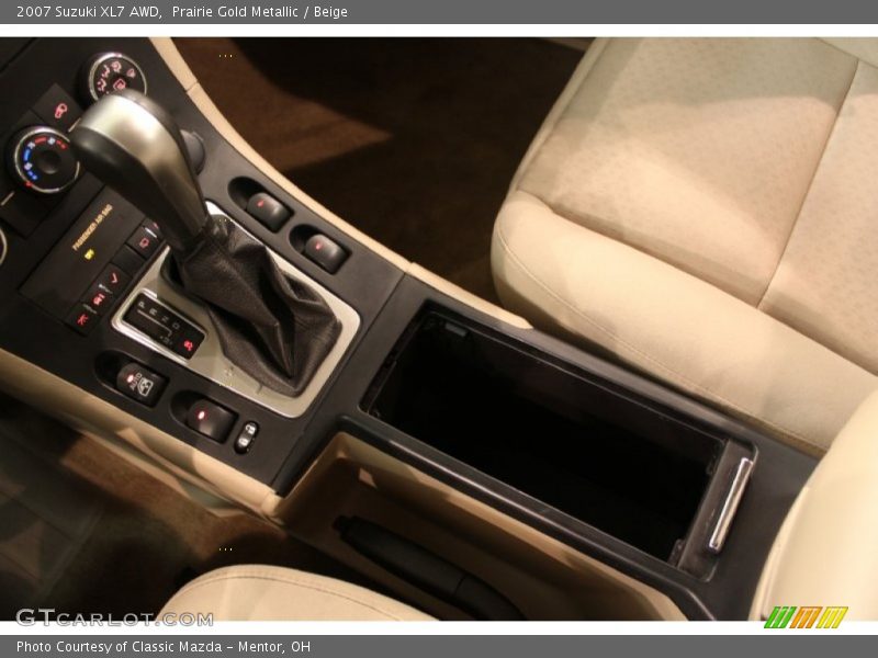 Prairie Gold Metallic / Beige 2007 Suzuki XL7 AWD