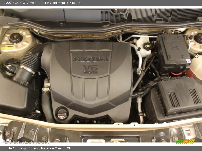 Prairie Gold Metallic / Beige 2007 Suzuki XL7 AWD