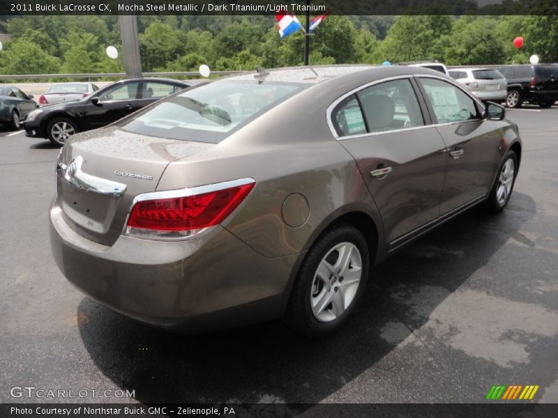 Mocha Steel Metallic / Dark Titanium/Light Titanium 2011 Buick LaCrosse CX