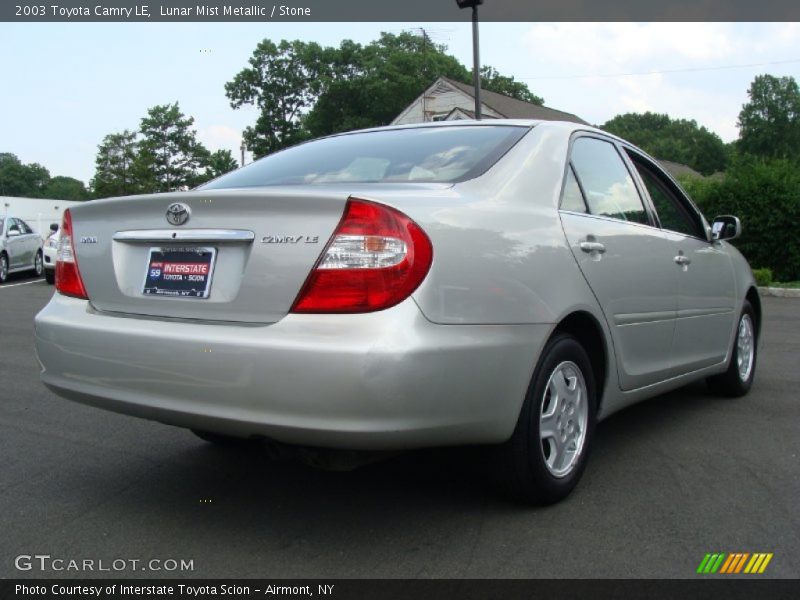 Lunar Mist Metallic / Stone 2003 Toyota Camry LE