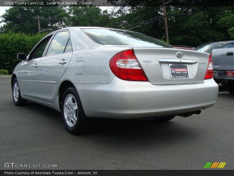 Lunar Mist Metallic / Stone 2003 Toyota Camry LE